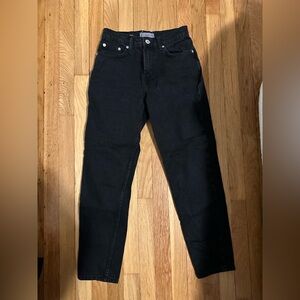 Mango Women’s Black Mom Jeans